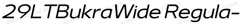 29LTBukraWide Regula字体转换